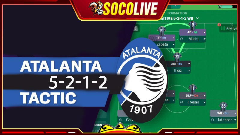 Gasperini biến Atalanta thành hiện tượng Serie A nhờ biến thể đội hình 5-2-1-2 Gasperini biến Atalanta thành hiện tượng Serie A nhờ biến thể đội hình 5-2-1-2